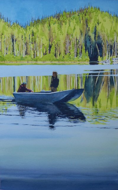 Hoopy Lake Fishermen SOLD