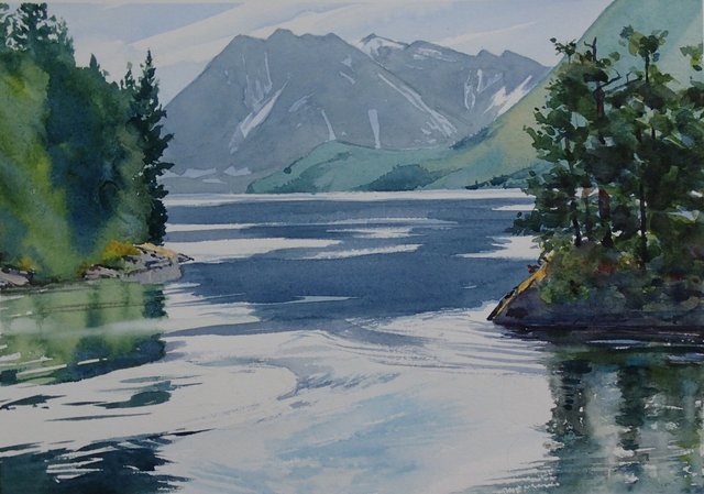 Entry to Princess Louisa Inlet SOLD
