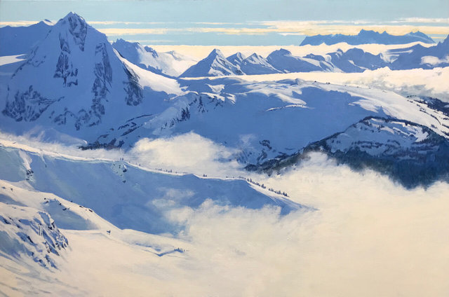 SOLD SE View from Seventh Heaven, Whistler SOLD