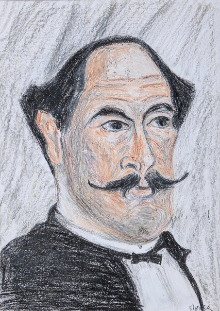 Rousseau Le Douanier's Self Portrait (Study)