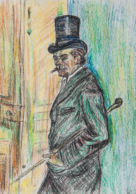 Pastel Study after Great Masters 1