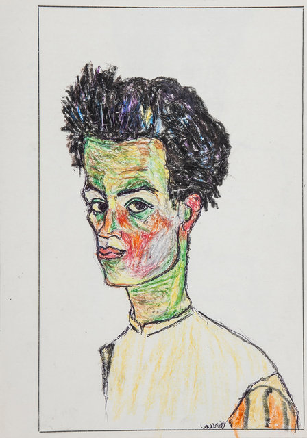 Schiele (Study 3) - Left Hand Made
