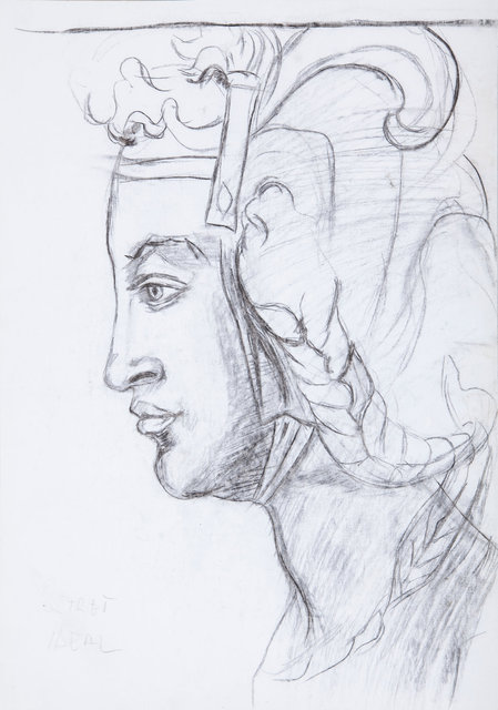 Woman Head Study