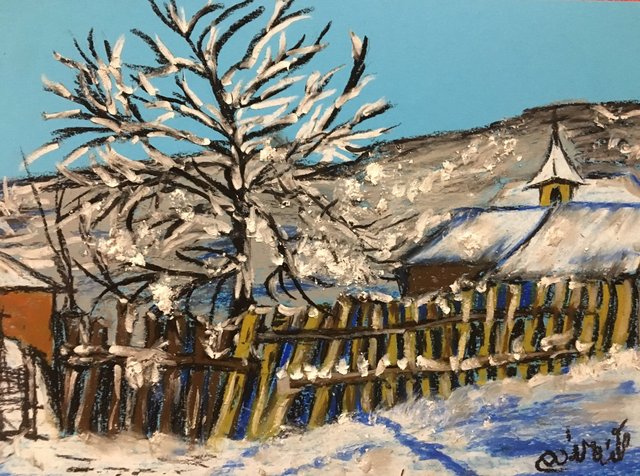 Snowy Tree