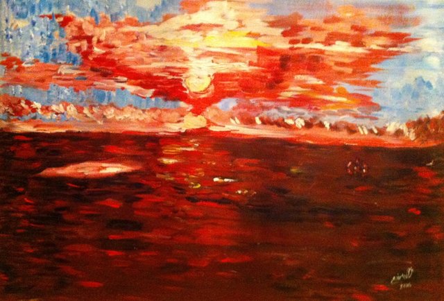 By the Sea Shore - Detail