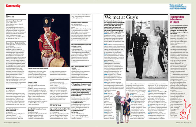 King's InTouch Spring 2015