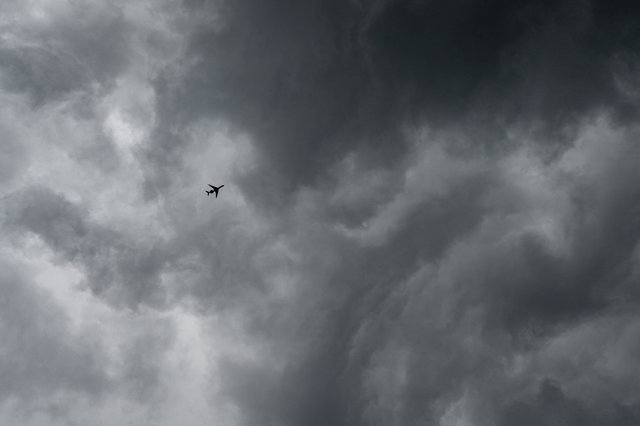 Anflug auf Cointrin.