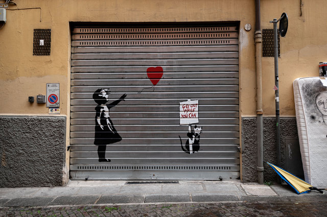 It´s probably not a Banksy