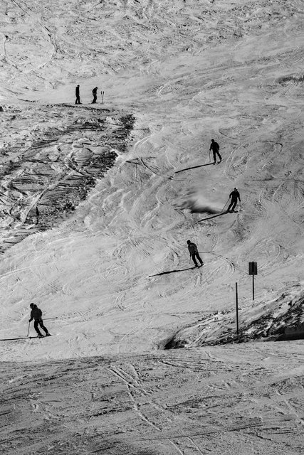 Die letzte Abfahrt des Winters.