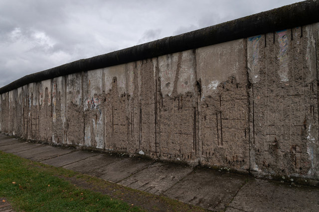 Das was übrig geblieben ist vom Schutzwall.