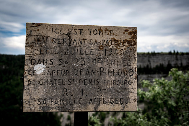 Auch in der Vorselfiezeit, fiel man hier runter.