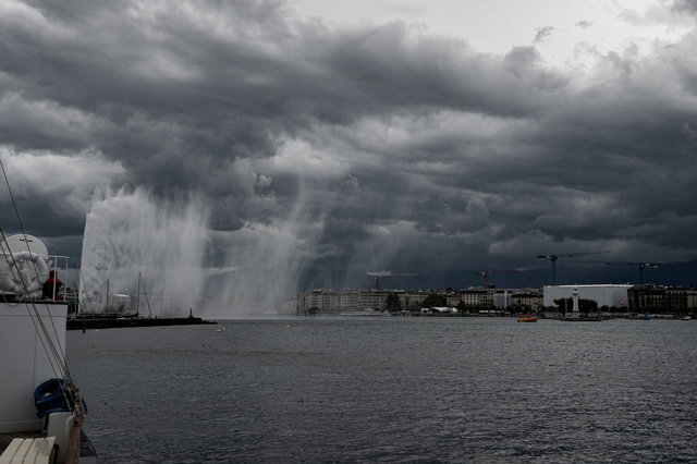 Ein Sturm kommt auf