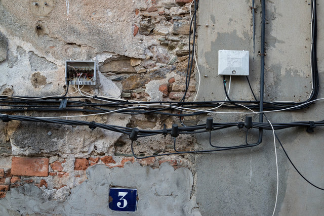 Fachgerechte Verkabelung