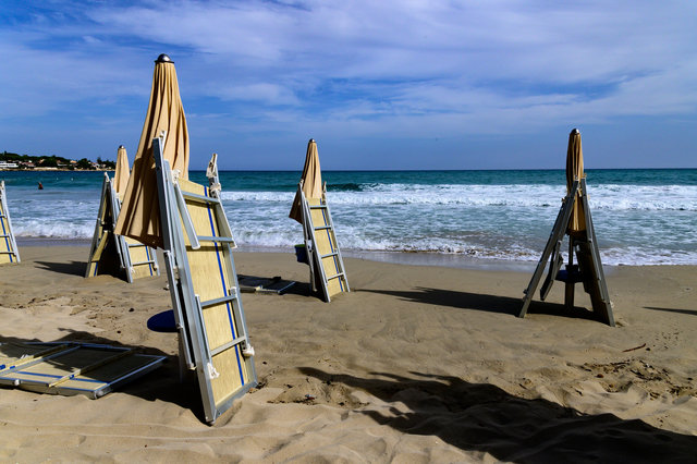 Spiagga ferma