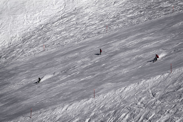 Die letzte Abfahrt des Winters.