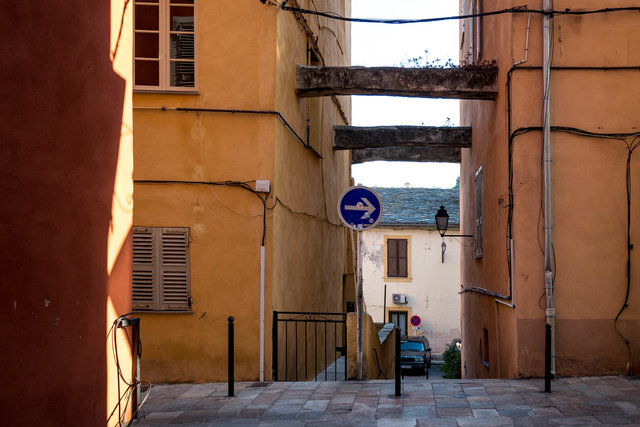 Bastia, Altstadt.