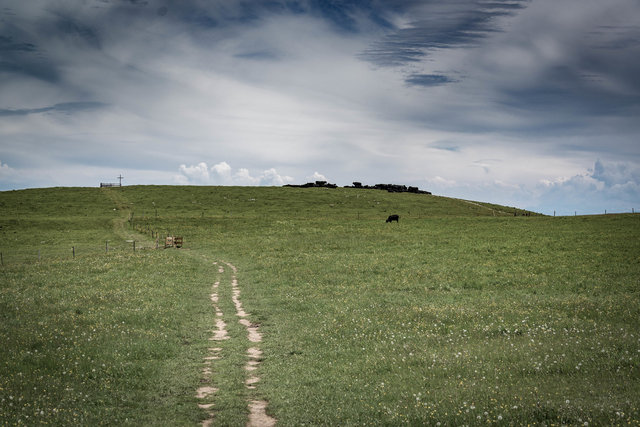 Abstieg von Le Soliat