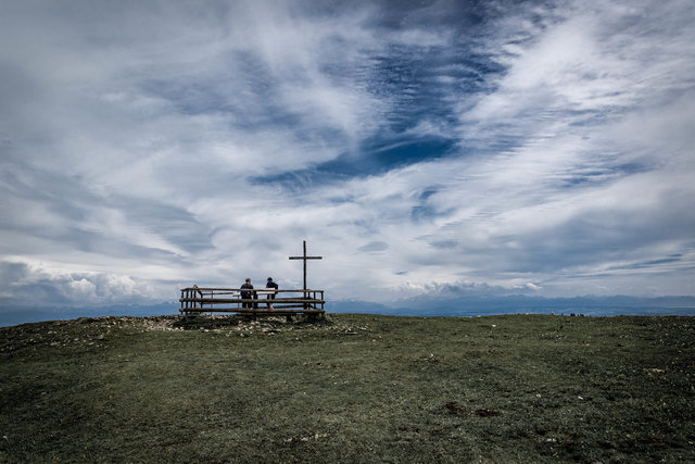 Gipfelkreuz La Soliat
