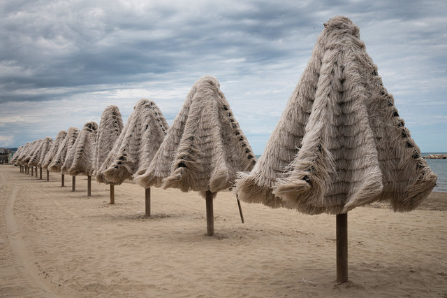 Nur der Wind.