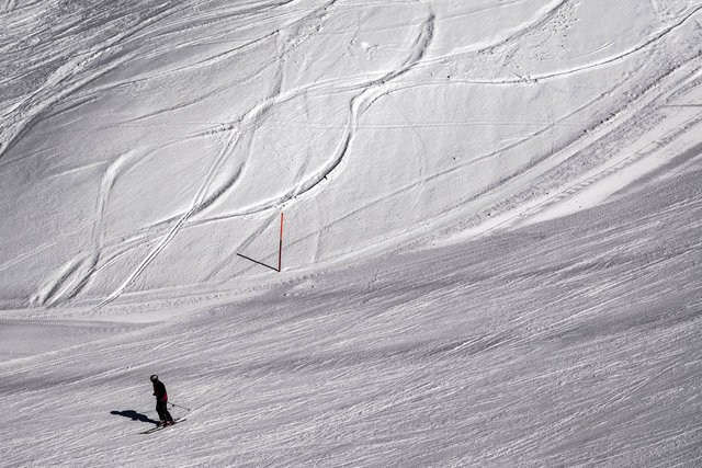 Die letzte Abfahrt des Winters.