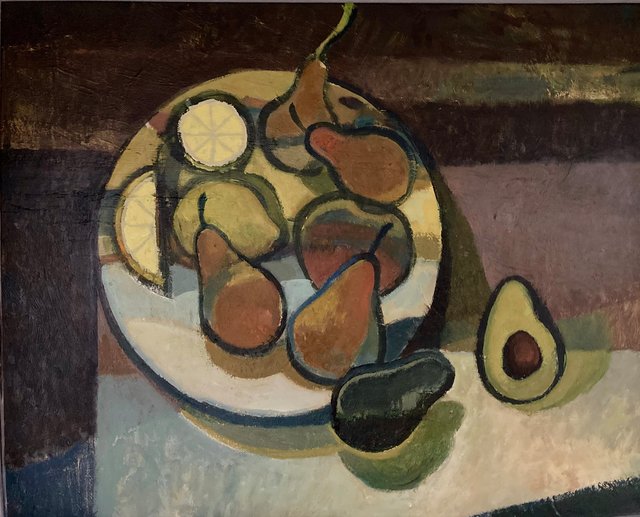 Plate of fruits