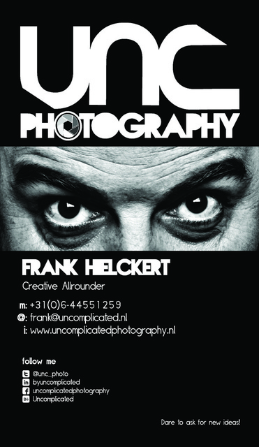 Uncomplicated Photography Businesscard