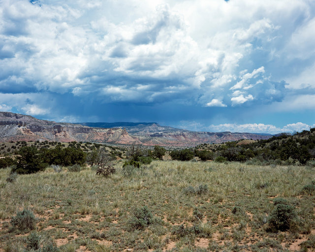 Mesa with attendant clouds