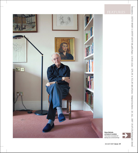 Peter Nichols, playwright
