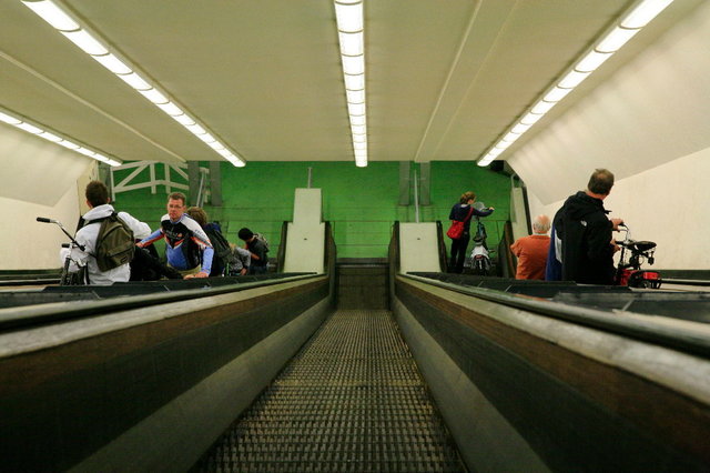 rotterdam - fietserstunnel maas