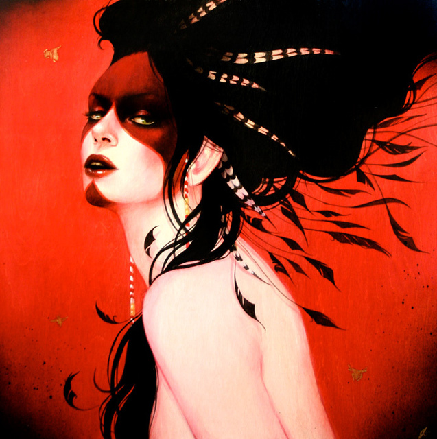 Red Crow 24"x24" / 2009