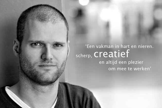 Roel Tiemessen is creative director bij VosLibert