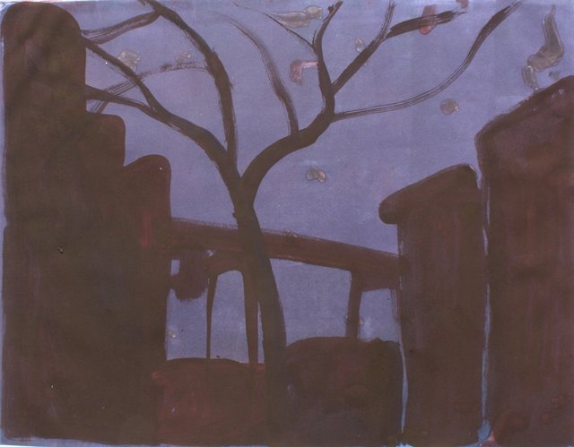 Gowanus Night 22 x 29"