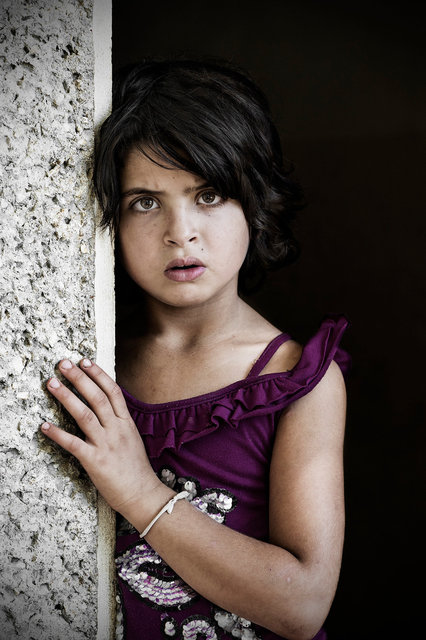 Young syrian refugee, Bekaa Valley, Lebanon 2013