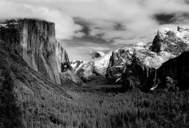 Yosemite National Park<br>Kodak Infrared film