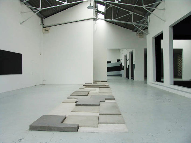 Vues de l'exposition "Vanité", exposition monographique, Confort Moderne, 2005