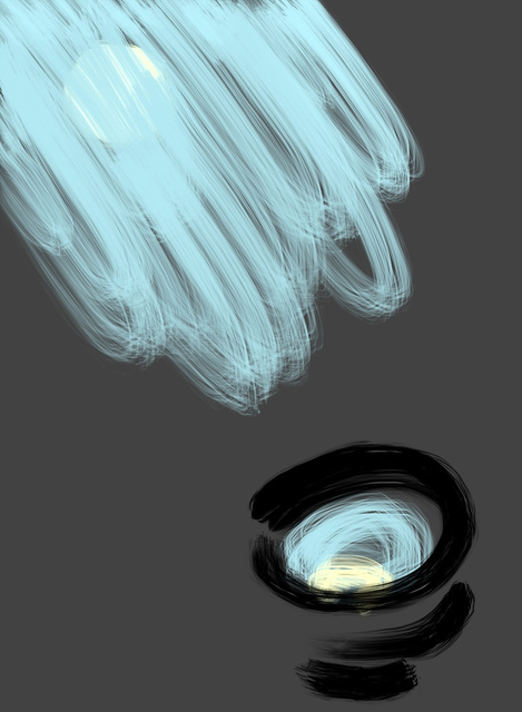 I Invite The Moon To Share My Tea.