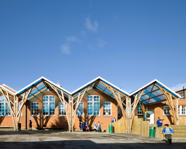 Westborough Primary School. Cottrell and Vermeulen Architects.