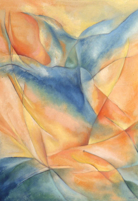 1988 | "Goddess in Flight" |  24" x 18" | Oil on Canvas