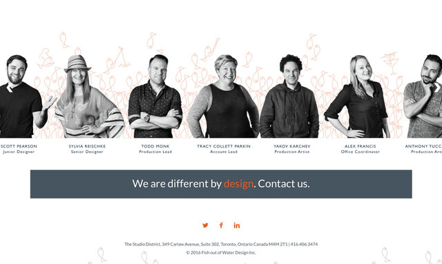 Fish Out of Water Design