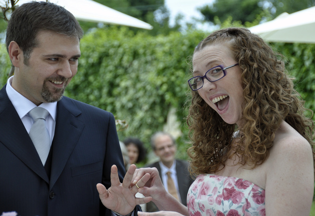 Rita et Flavio,  juillet 2010