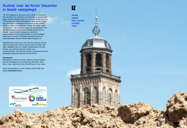 website ruimte voor de rivier deventer