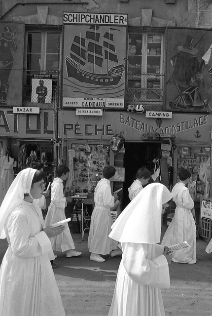 La communion à Belle-Île, Le Palais, 1980