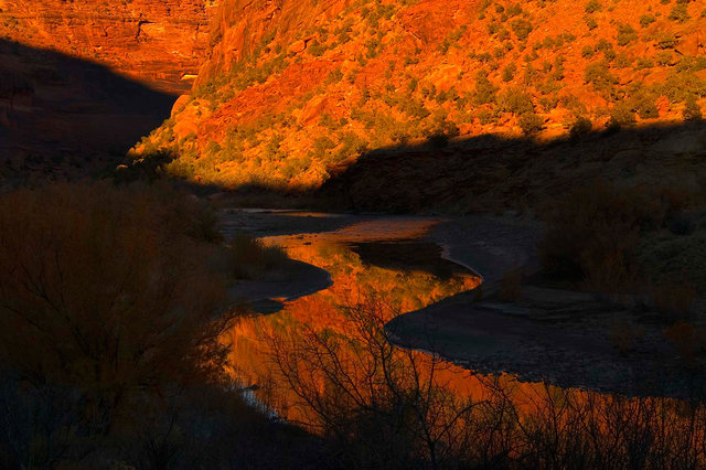 Sunset on River