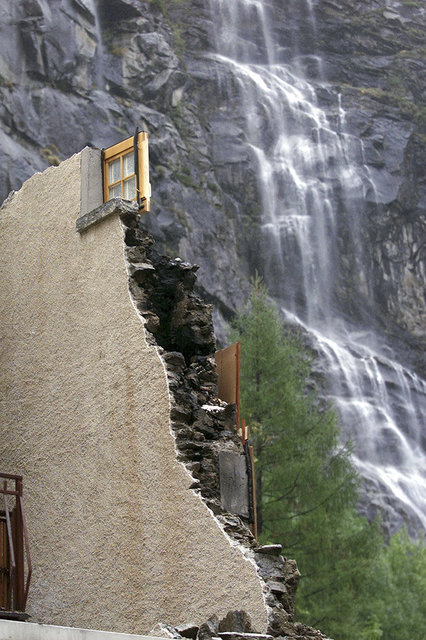 Inondations - Gondo - 2000