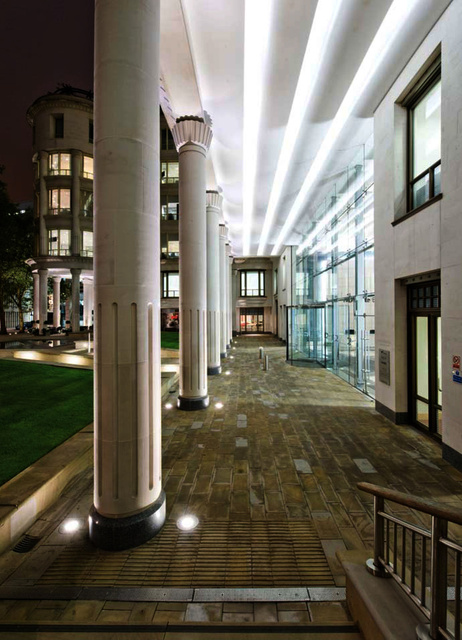 Woolgate Exchange - Basinghall Street Entrance Detail