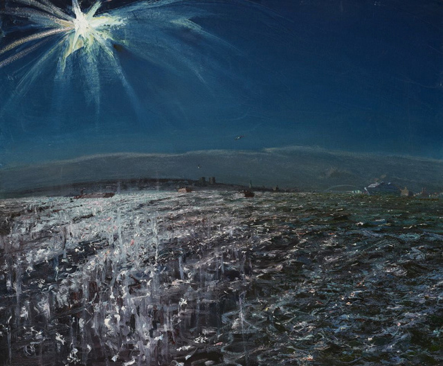 Windy Day, 38 x 44"