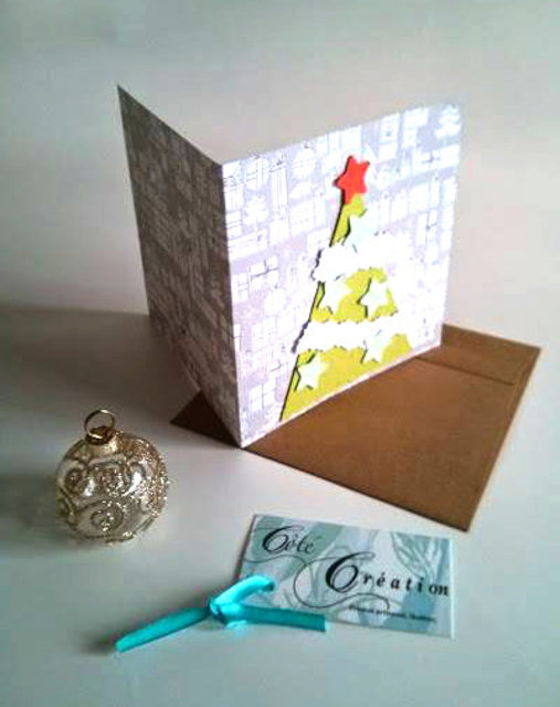 Christmas greeting card to plant (seed paper)