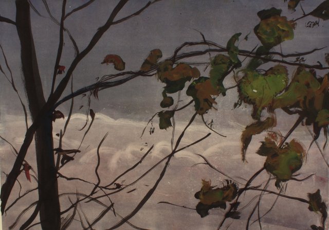 Wild Grape II 18 x 24"