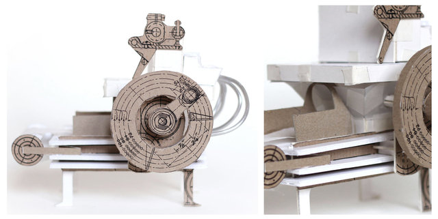 Production Design Machine_initial maquettes...