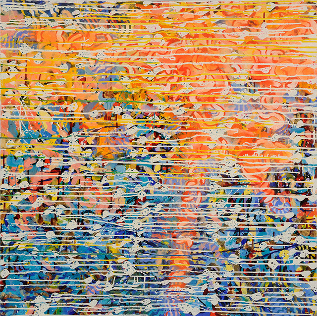 © 2011 Eruption (1) 36" x 36"